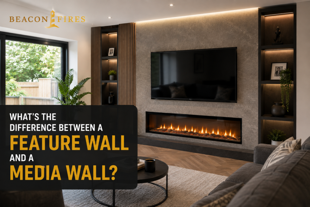 Feature Wall vs Media Wall